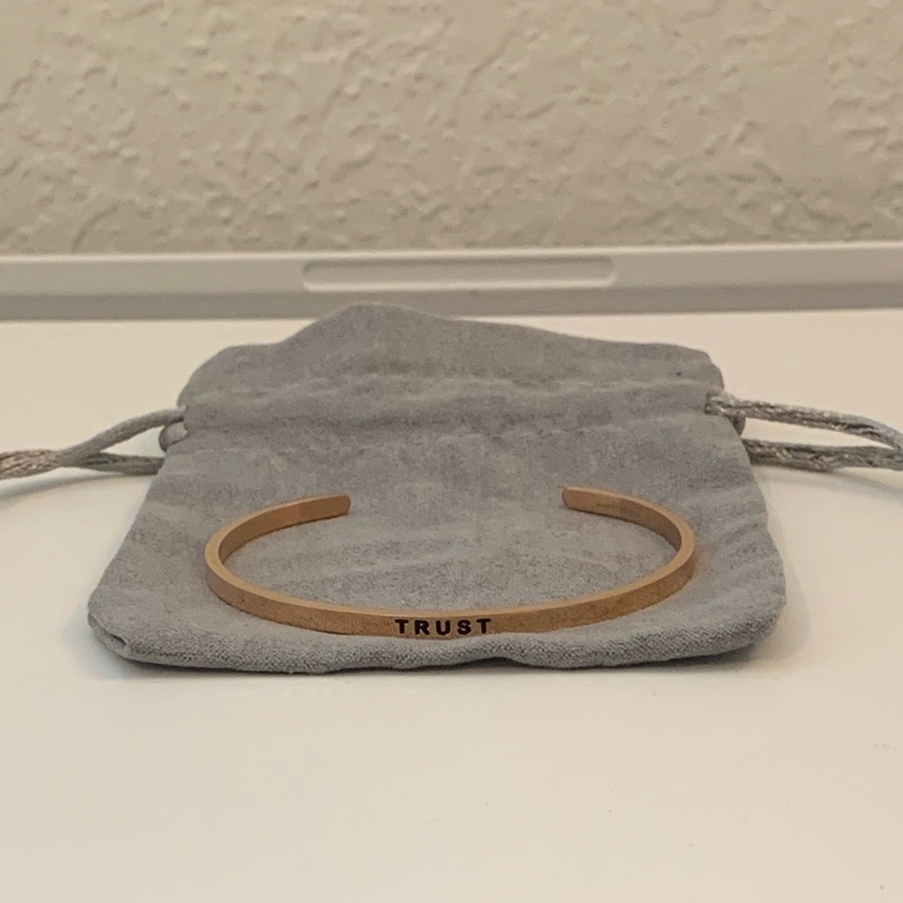 MantraBand Rose Gold “Trust” Bracelet